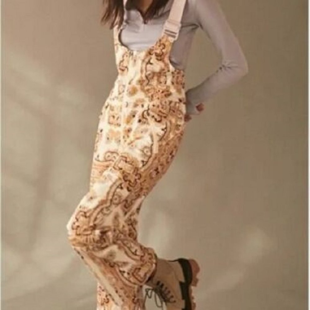 NWT Free People Movement Alpine Glow Snow Bib Pants Ski Snowboard Retail $348 XS - Picture 3 of 9